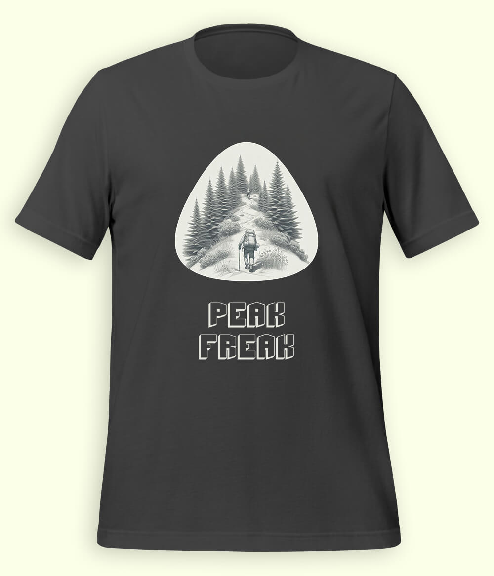 Hiking and Trekking T-Shirt (Unisex)