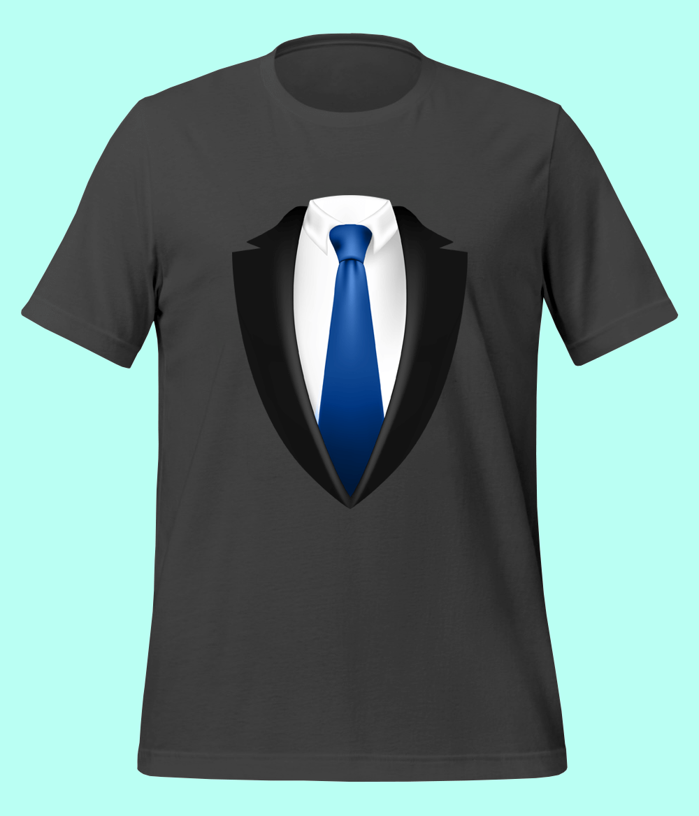 Formal Suit Graphic T-Shirt