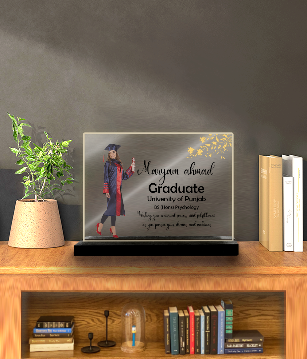 Graduation Lamp Colored Graduation Lamp