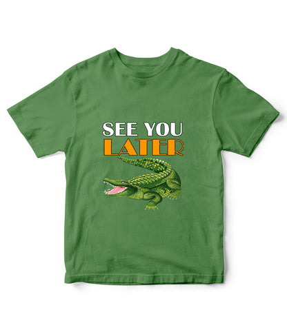 Kids Later Alligator T-Shirt (Unisex)