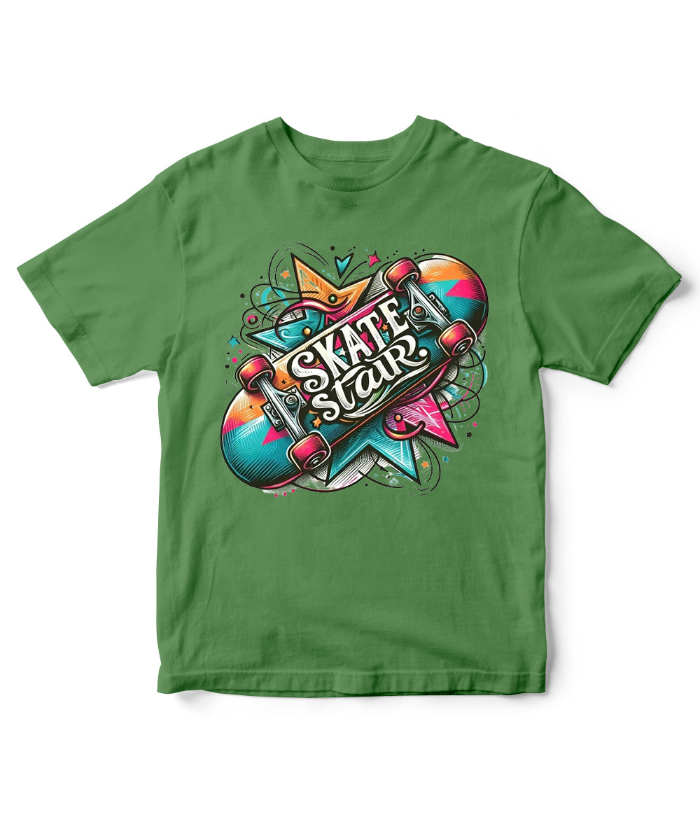 Skate Board Shirt For Boys