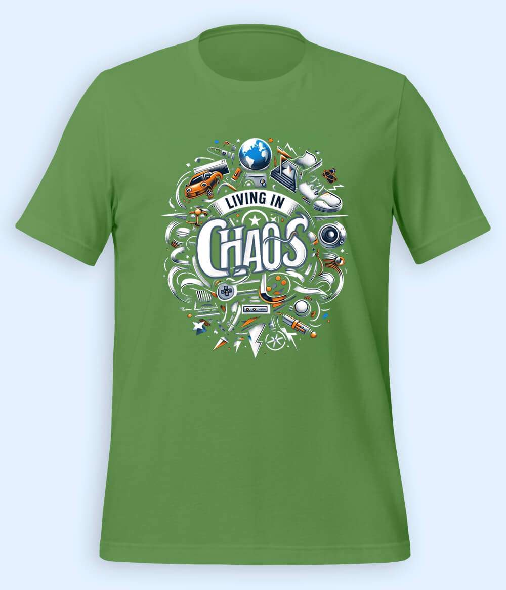 Living In Chaos T-shirt (Unisex)