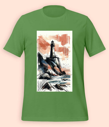 Ocean Lighthouse T-Shirts (Unisex)