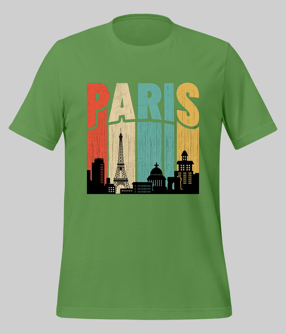 Paris Eiffel Tower T-Shirt (Unisex)