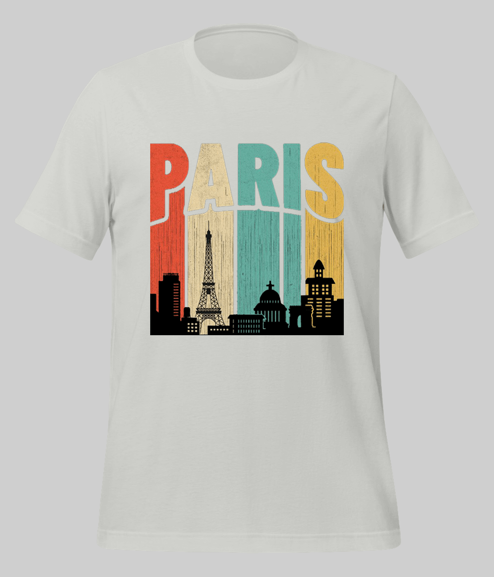 Paris Eiffel Tower T-Shirt (Unisex)