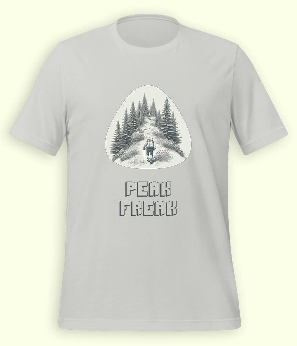 Hiking and Trekking T-Shirt (Unisex)