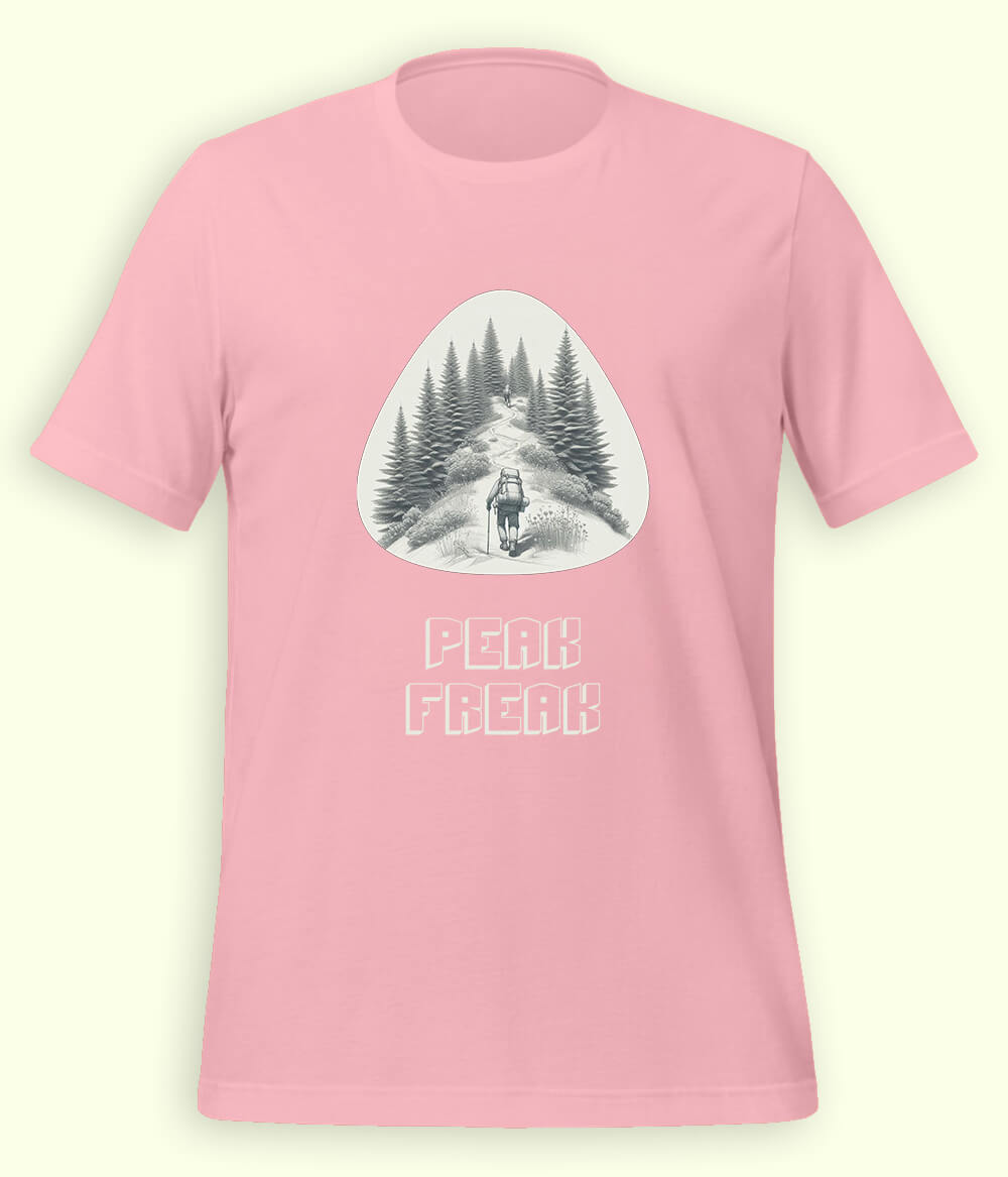 Hiking and Trekking T-Shirt (Unisex)