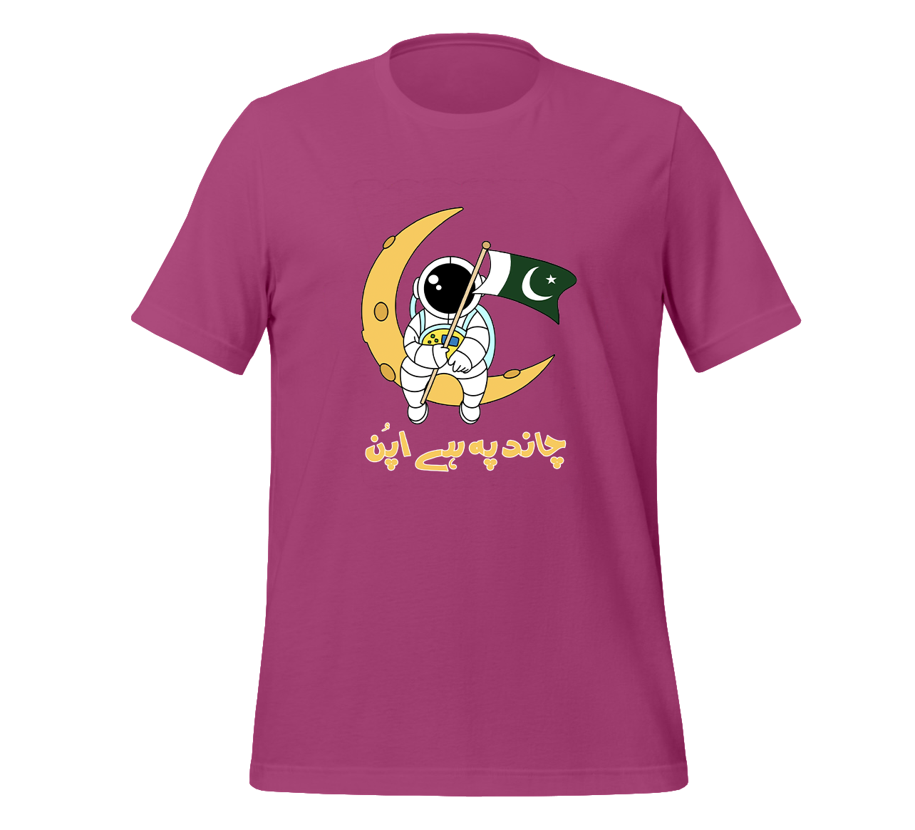 Pakistan Moon Landing T Shirt (Unisex)