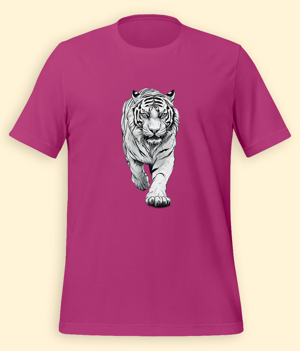 Running Tiger T-shirts