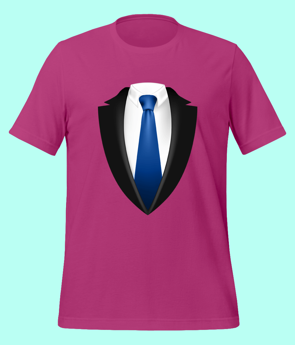 Formal Suit Graphic T-Shirt