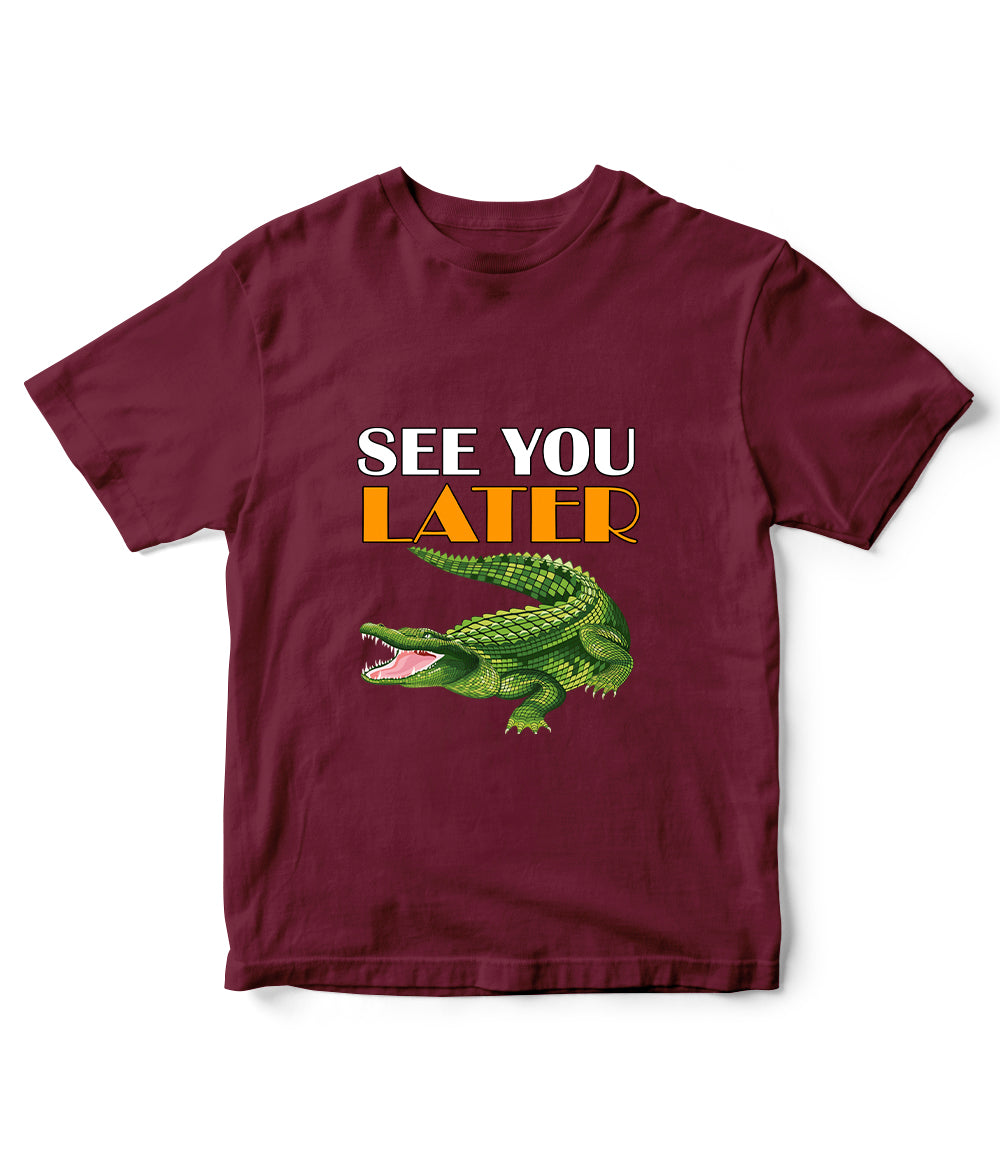 Kids Later Alligator T-Shirt (Unisex)