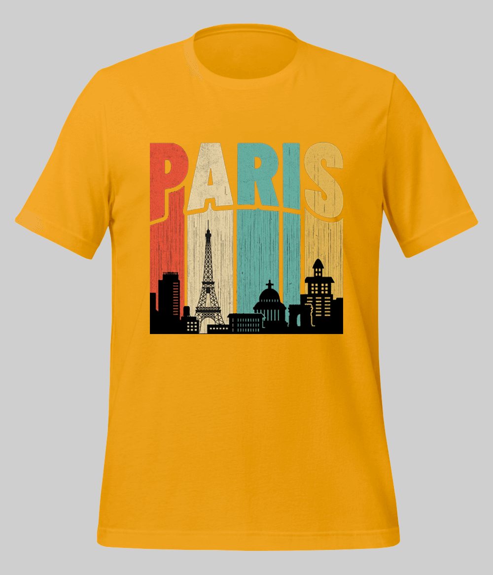 Paris Eiffel Tower T-Shirt (Unisex)