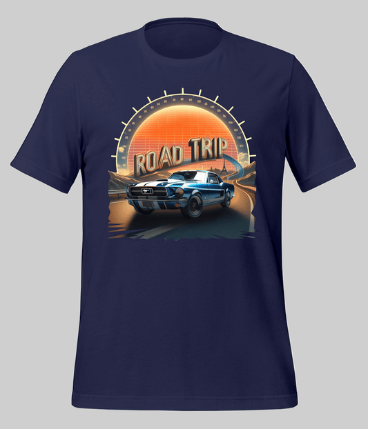 Navy Blue Road Trip T Shirts