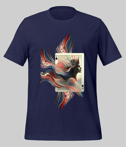 navy blue Queen T-Shirt