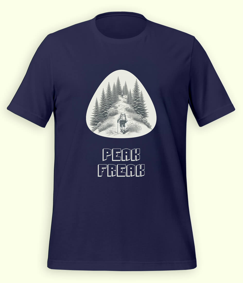 Hiking and Trekking T-Shirt (Unisex)