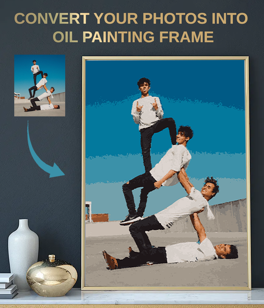 Photos to Oil Painting Frame