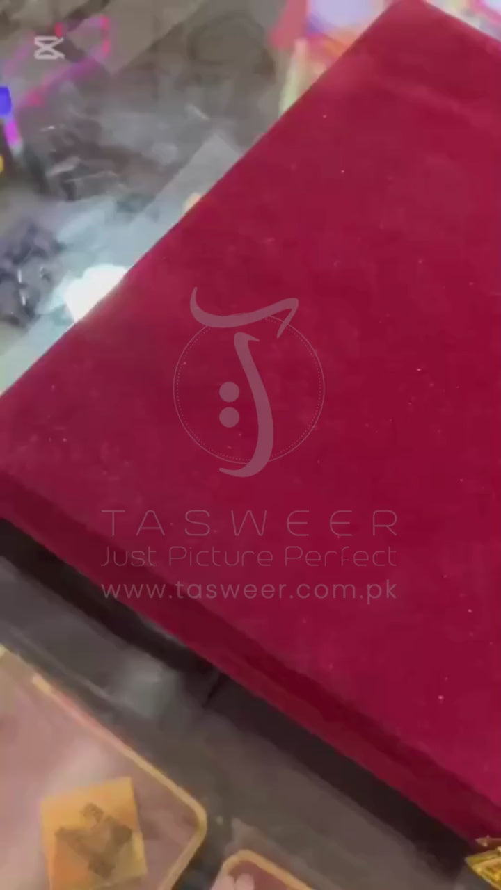 Acrylic Nikkah Books Red