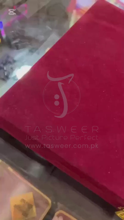 Acrylic Nikkah Books Red