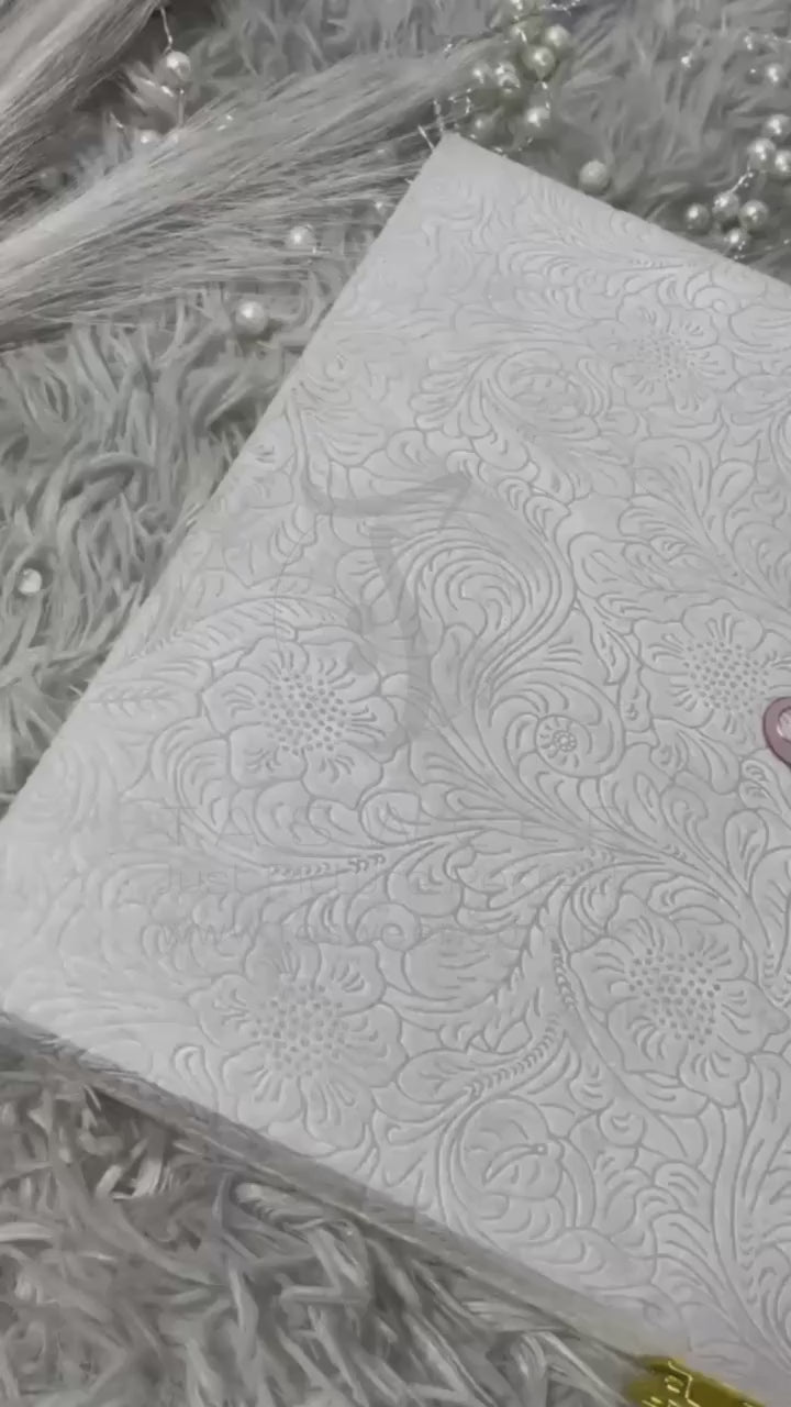 Acrylic Nikkah Books White 2