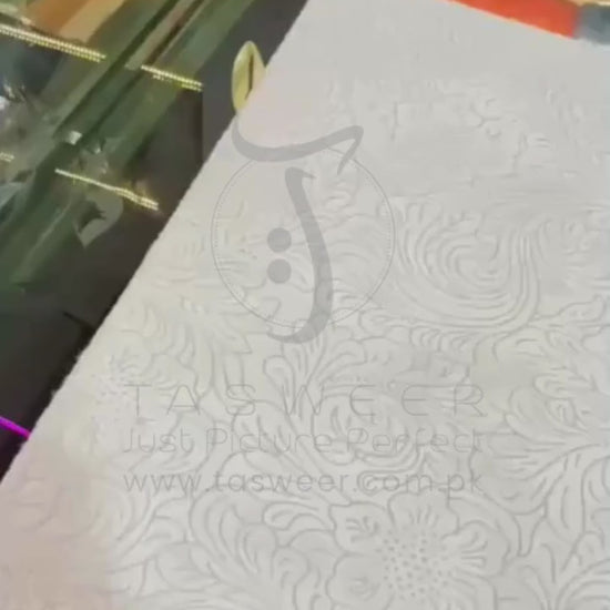 Acrylic Nikkah Books White