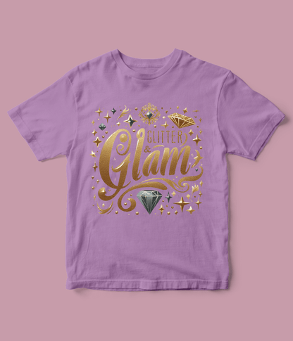 Glitter and Glam T Shirt for Girls