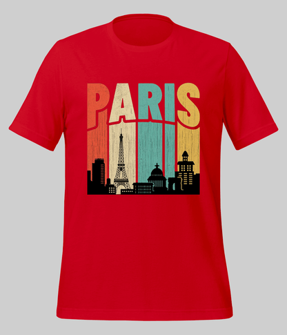 Paris Eiffel Tower T-Shirt (Unisex)