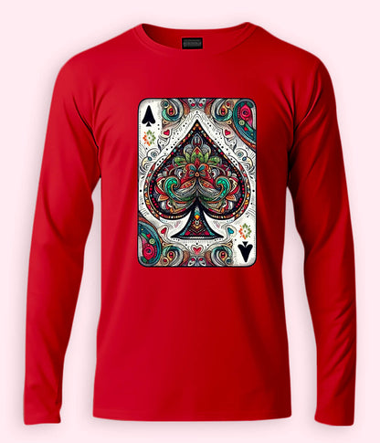 Ace of Spades Long Sleeve T-Shirt