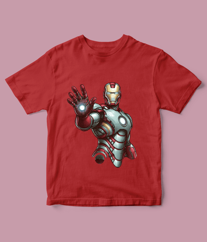 red Iron Man T-Shirt