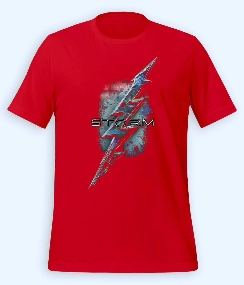 Lightning bolt T-shirts (Unisex)