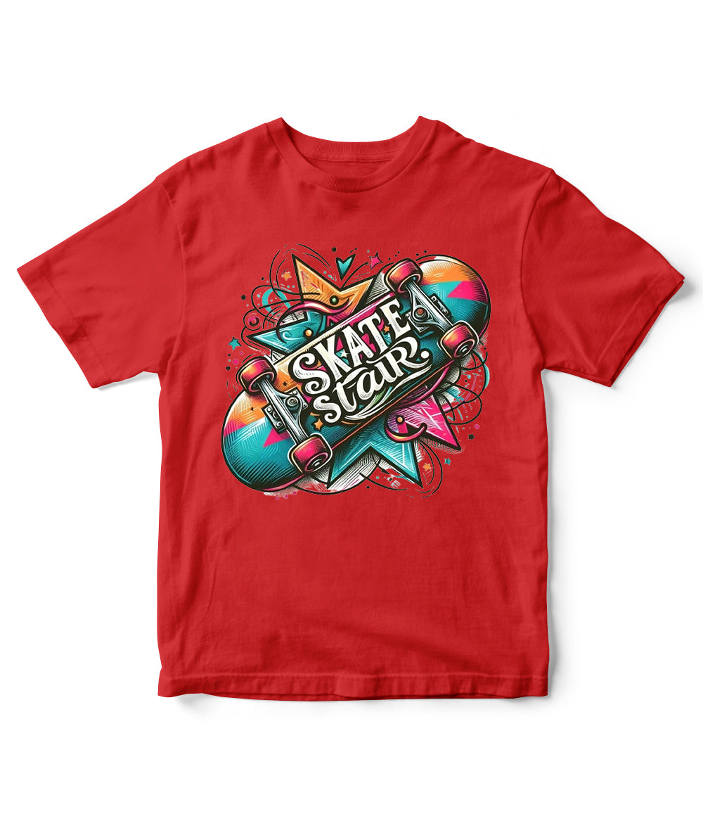 Skate Board Shirt For Boys