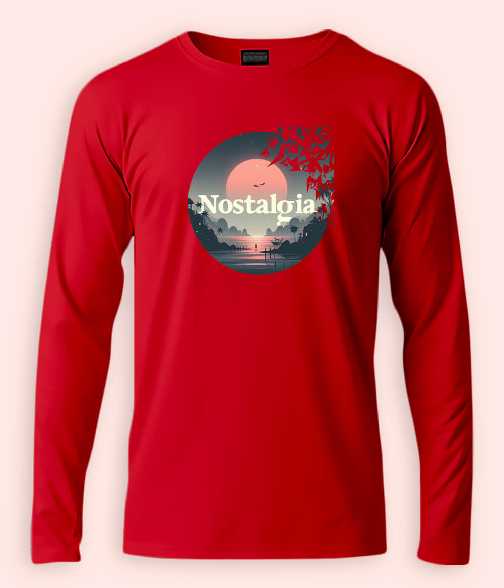 Tropical Nostalgia Long Sleeve Tee (Unisex)