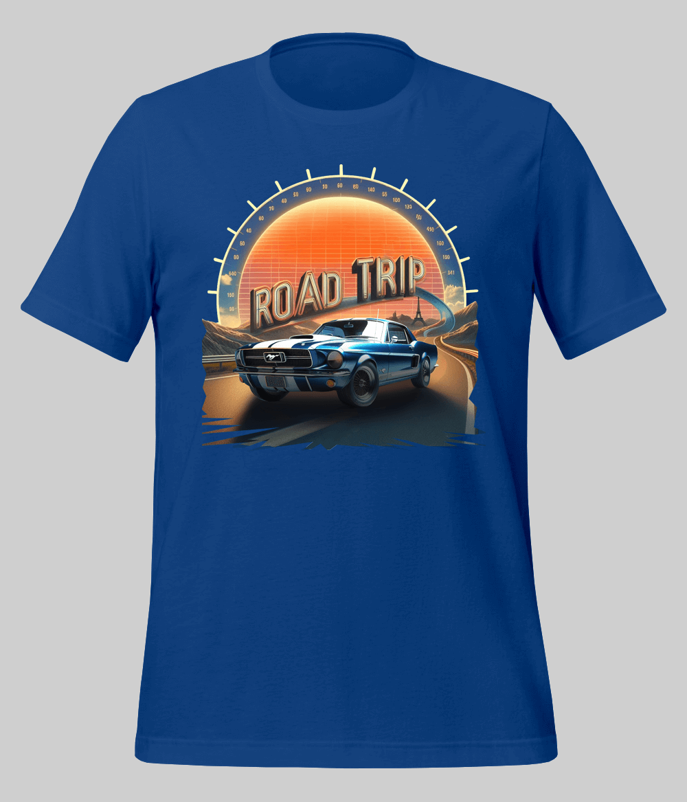  Royal Blue Road Trip T Shirts