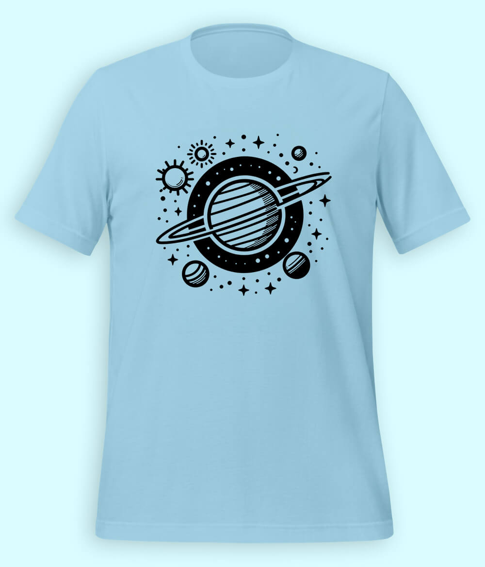 Universe Astrology T-shirt (Unisex)