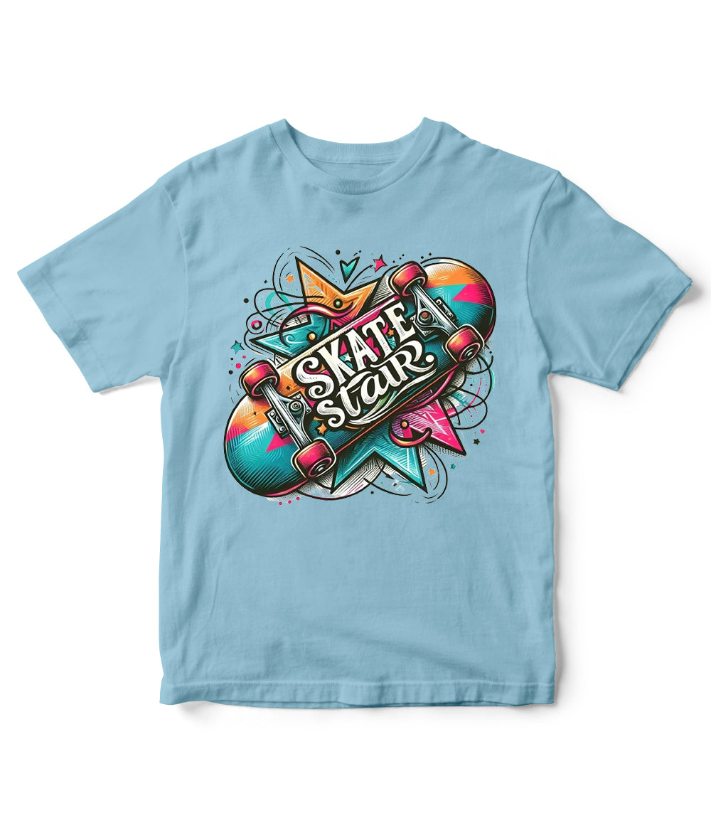 Skate Board Shirt For Boys