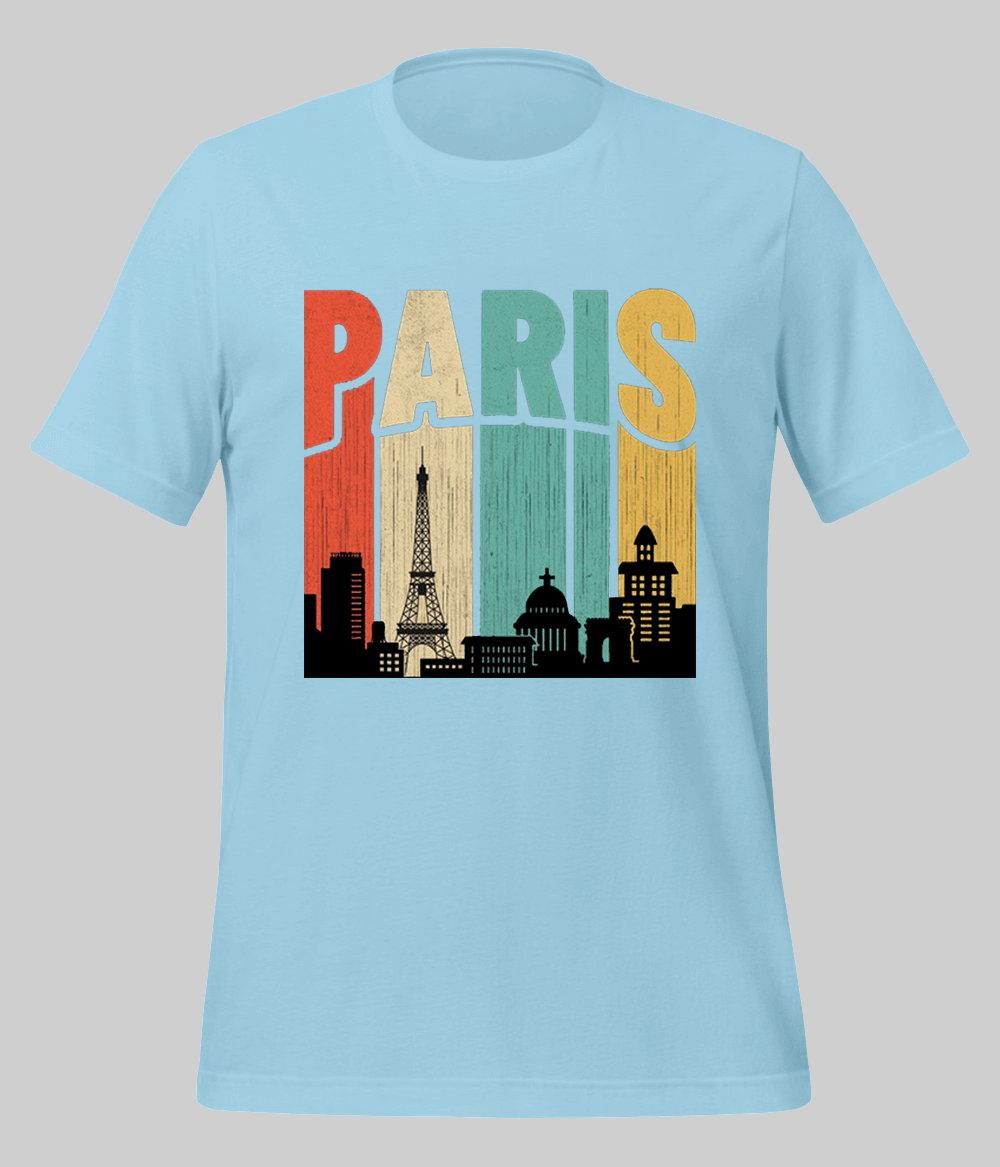 Paris Eiffel Tower T-Shirt (Unisex)