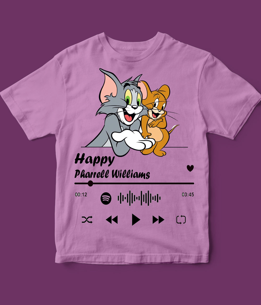 Spotify Music T-Shirt for Kids (Customizable)