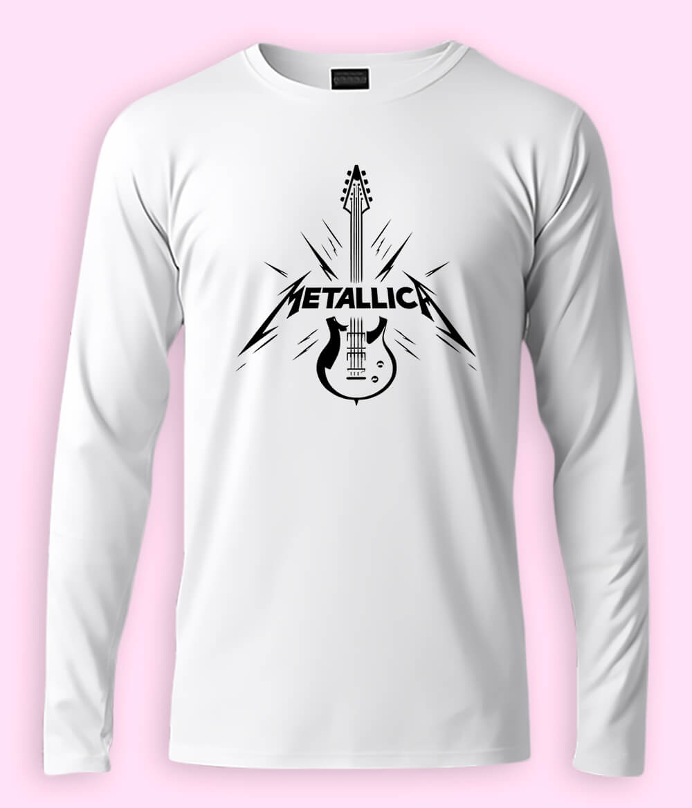 Heavy Metal Lovers Metallica Long Sleeve Tees