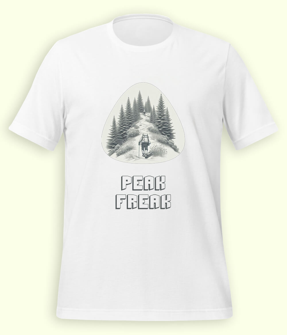 Hiking and Trekking T-Shirt (Unisex)