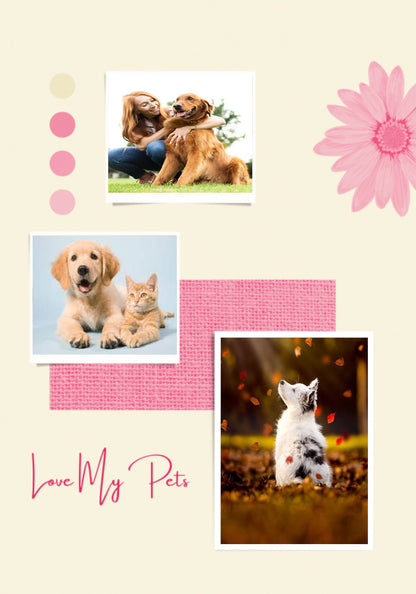 Personalized Pets Collage Frame | Wall Hanging Decor