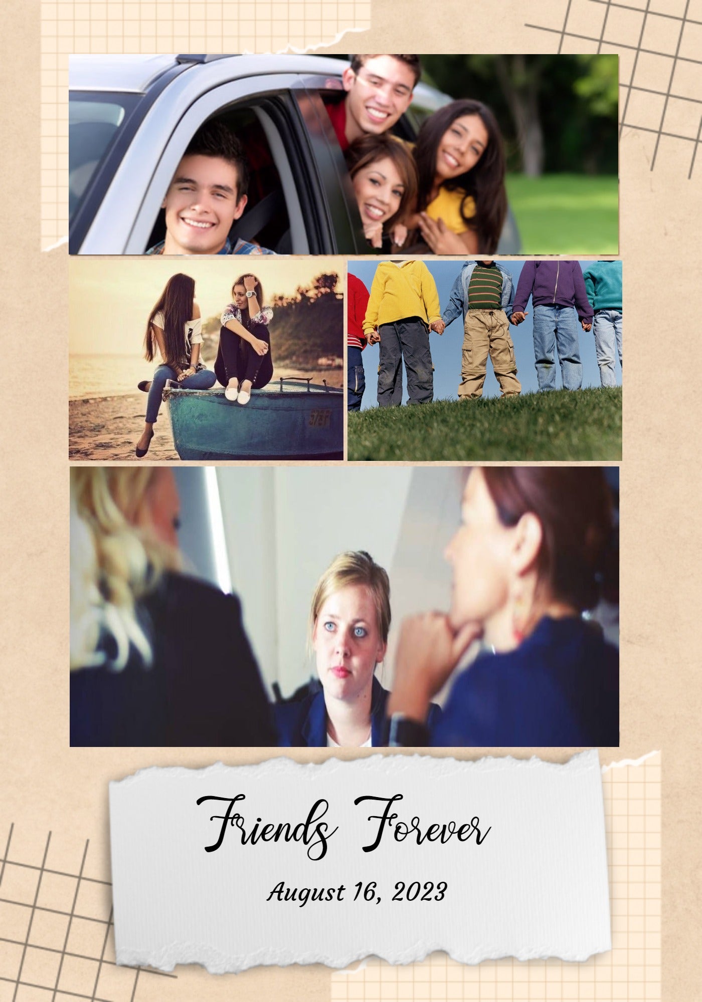 Customizable Friends Forever Frame | Gifts For Best Friends